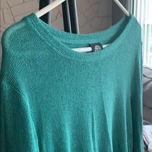 Bobeau Teal Sweater, US Women’s XL